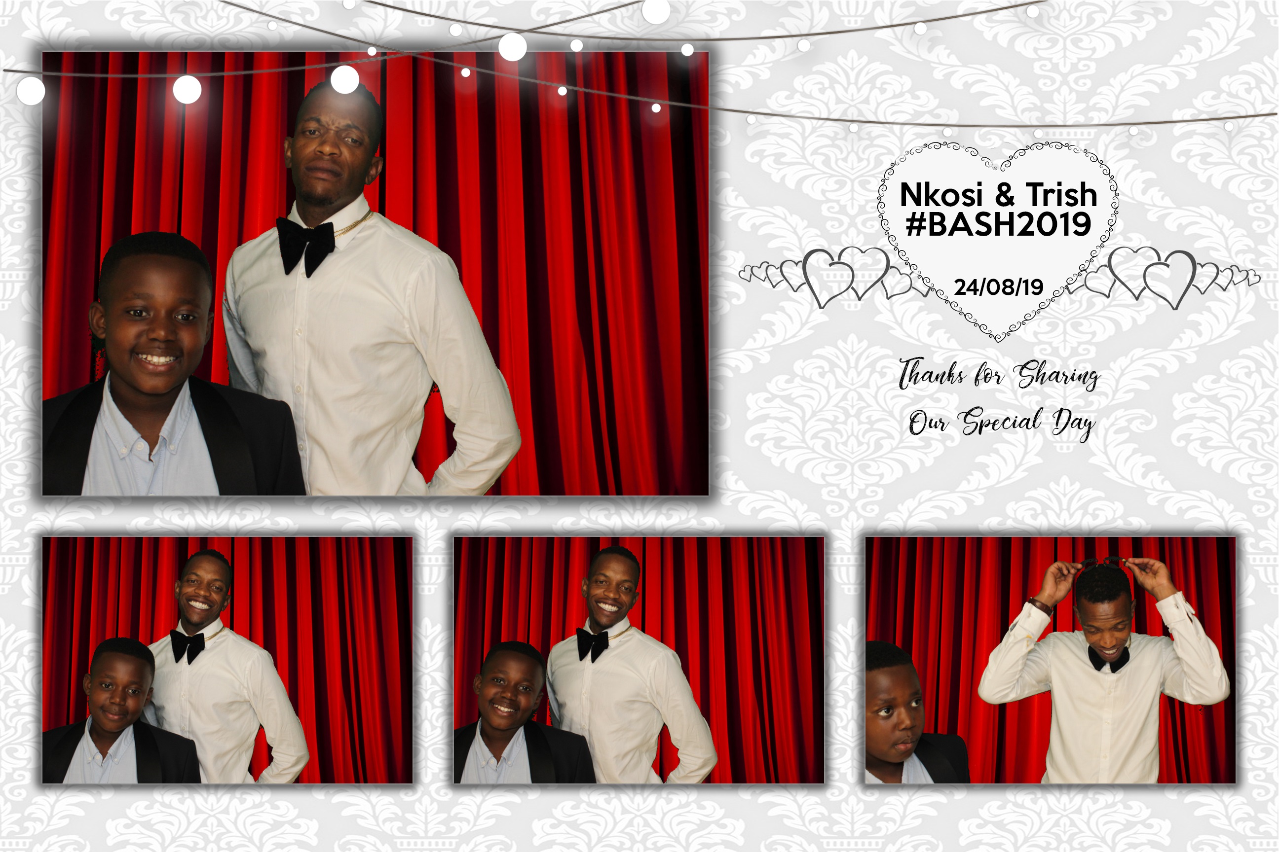 Nkosi & Trish's Wedding  | View more photos from the event at images.mobile-photo-booth.com/u/MobilePhotoBoothUK/Nkosi-Trishs-Wedding